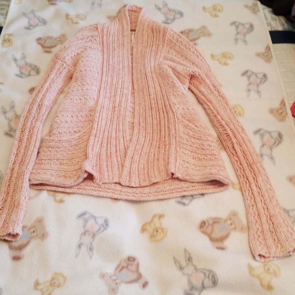 Free people blush pink cardigan💗SALE💖